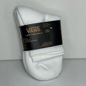 Vans Classic White Boys’s half crew Socks